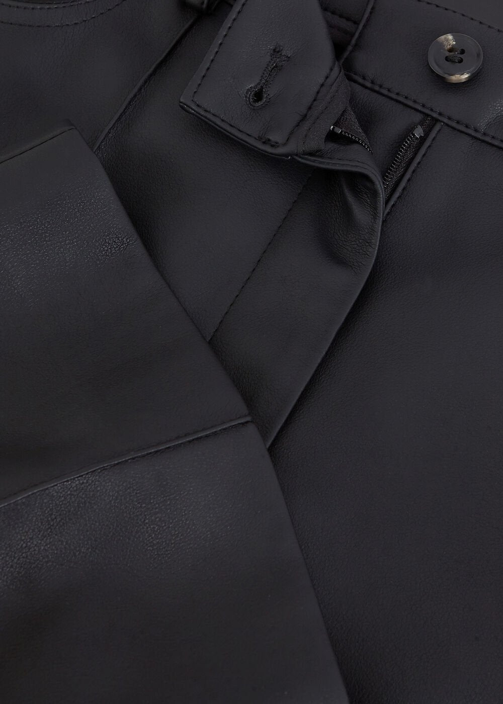 Kenzie PU Trouser - Black