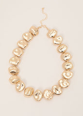 Nugget Necklace - Gold