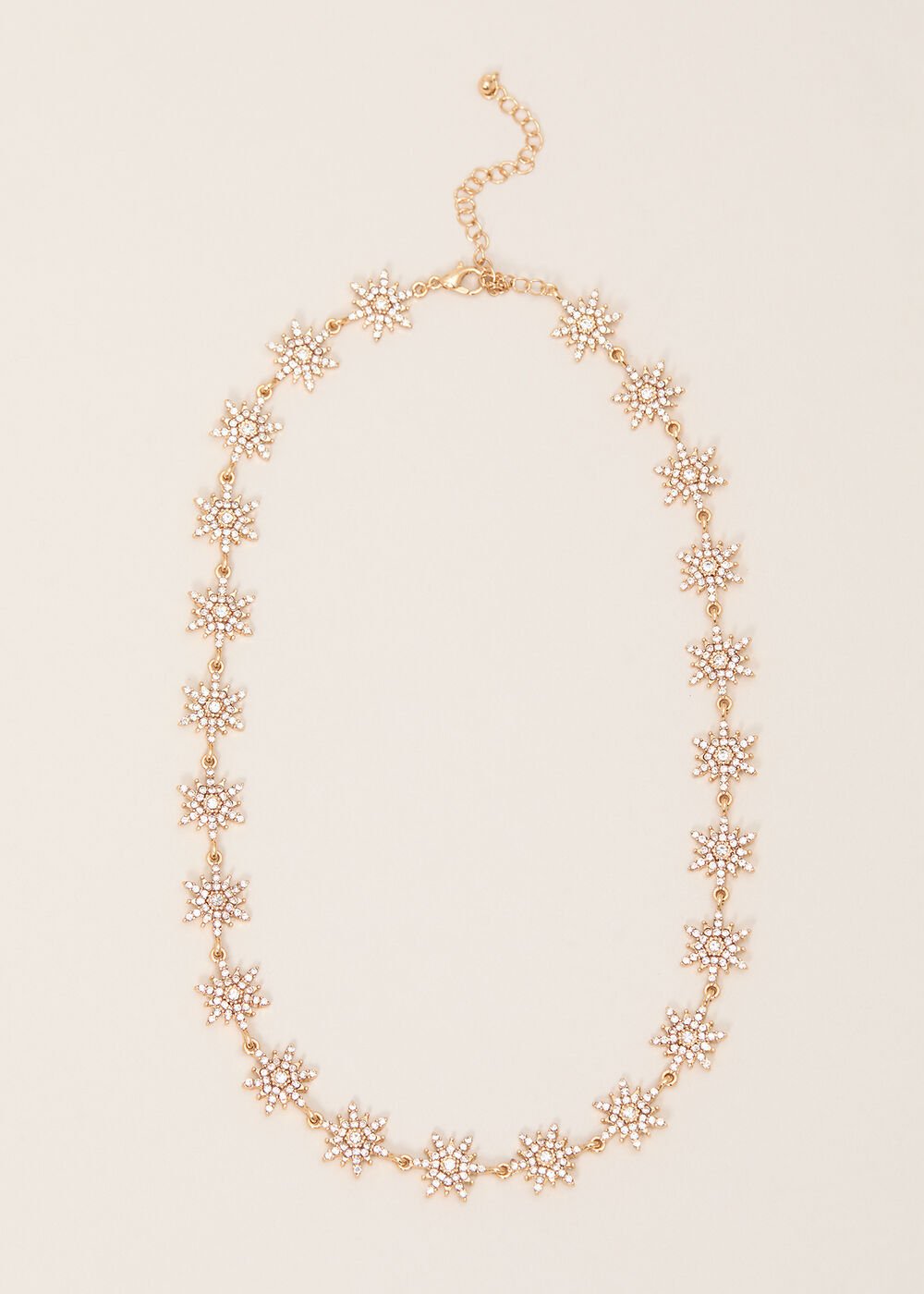 Snowflake Necklace - Gold