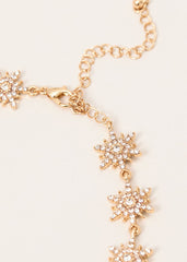 Snowflake Necklace - Gold