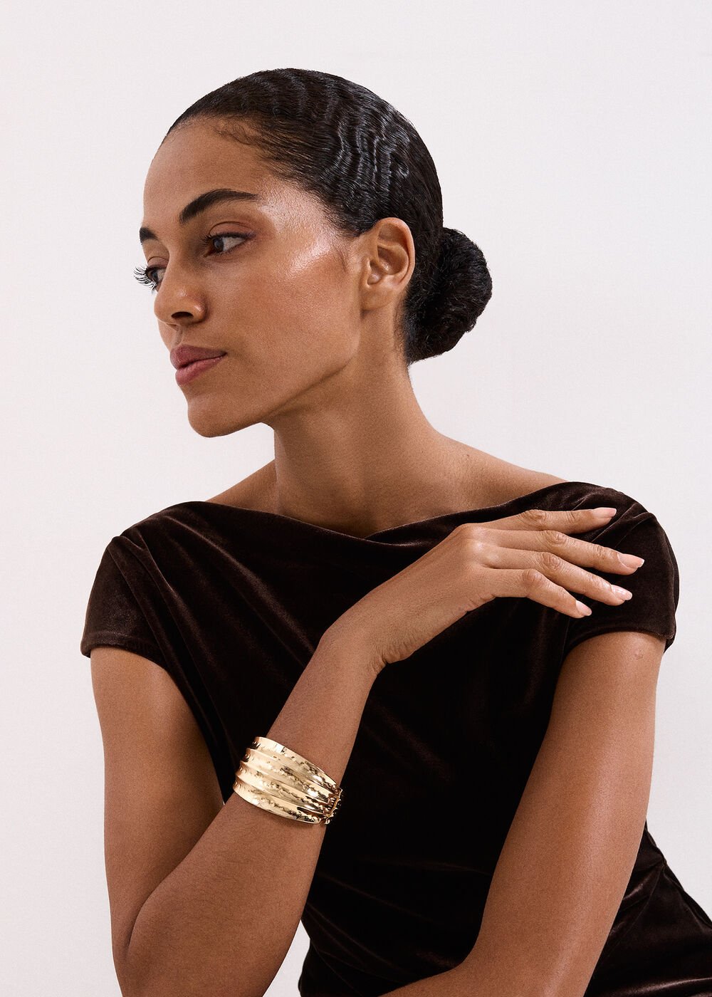 Cuff Bracelet - Gold