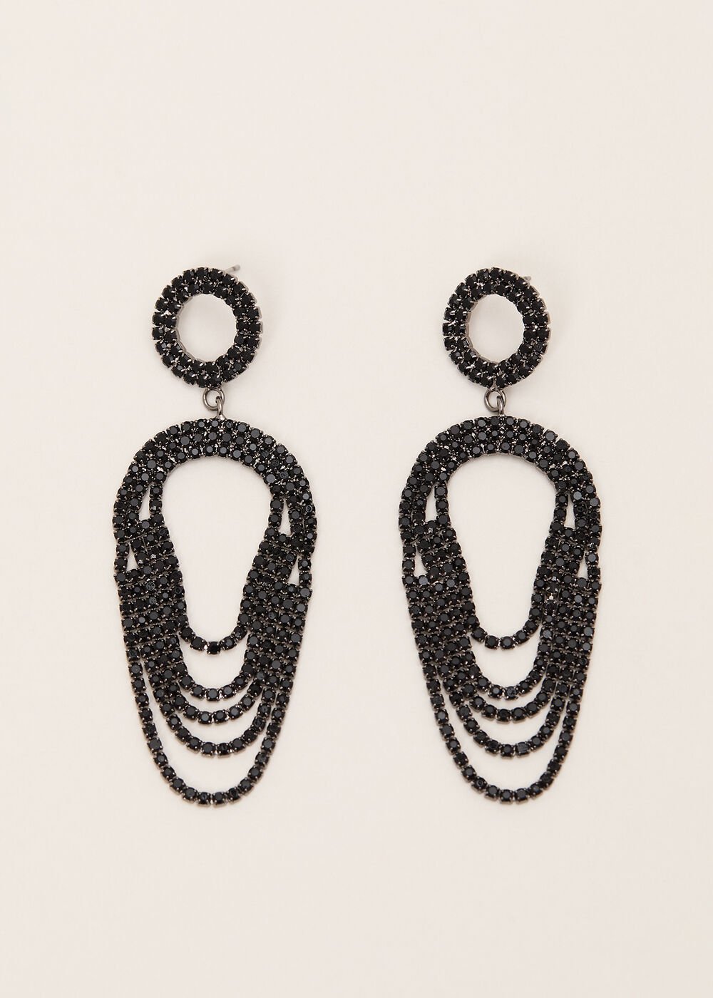 Statement Earring - Black