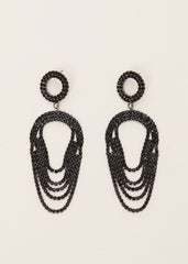 Statement Earring - Black
