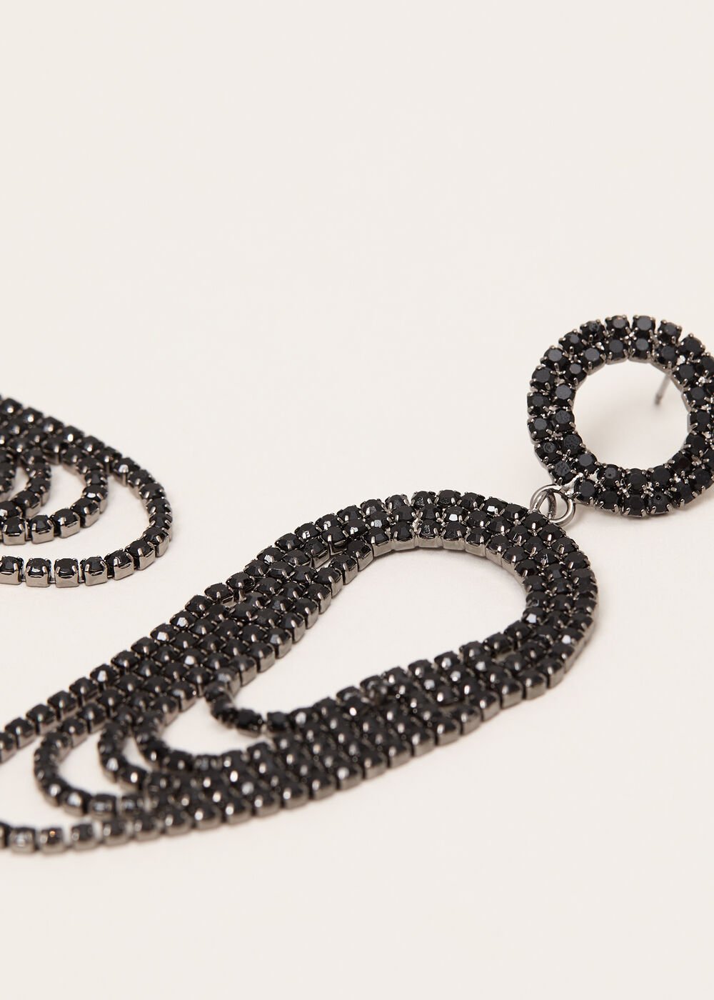 Statement Earring - Black