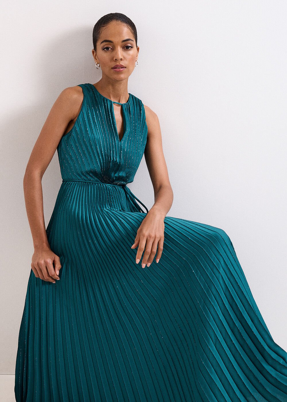 Simara Maxi Dress - Green