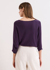 Cristine Knit Jumper - Purple