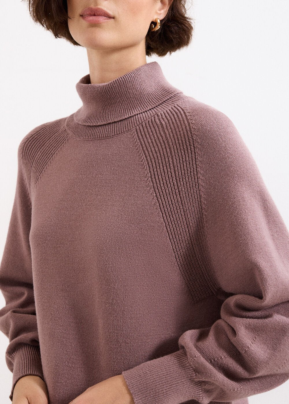 Ellie Knit Dress - Latte