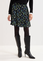 Ilaria Flippy Skirt - Black