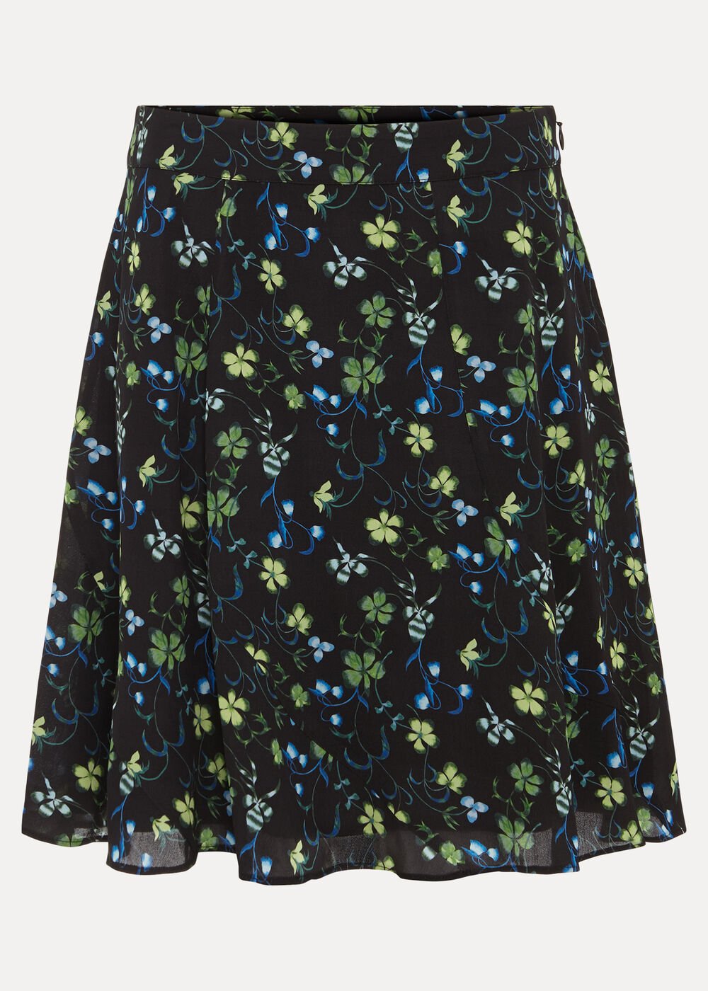 Ilaria Flippy Skirt - Black