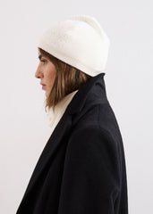 Sparkle Trim Hat - Ivory