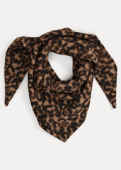 Leopard Print Scarf - Multi