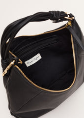 Twisted Handle Bag - Black