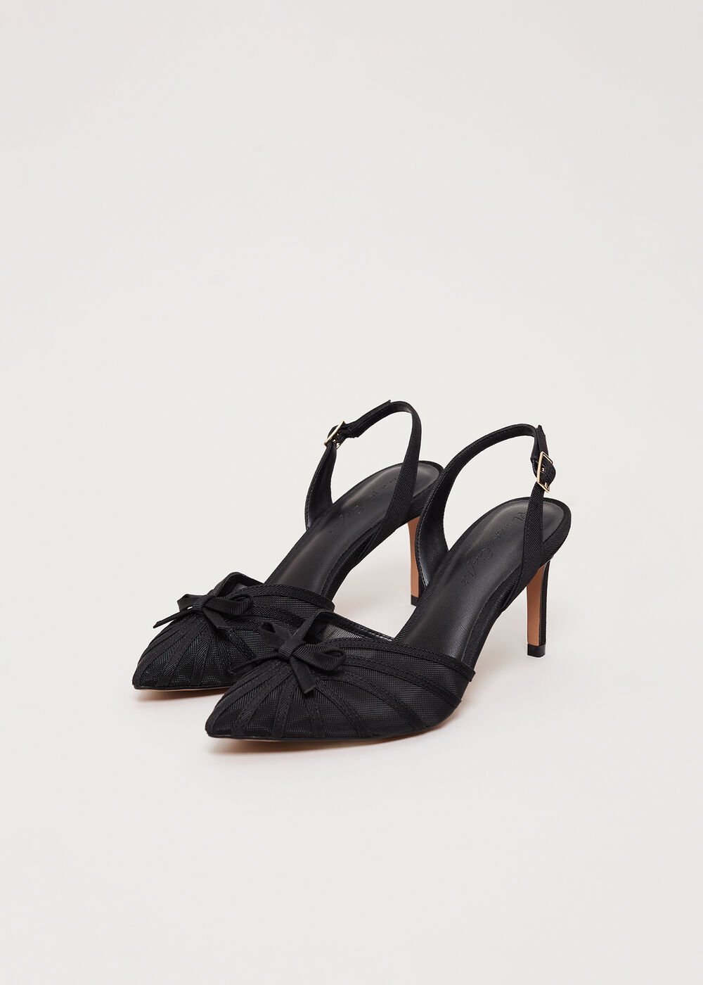 Grosgrain Slingback - Black