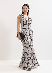 Eva Floral Maxi Dress - Multi