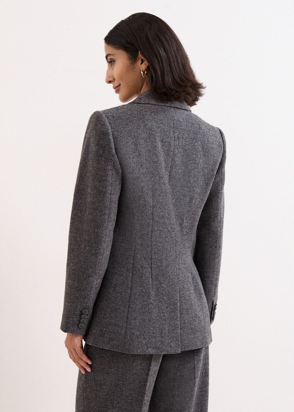 Anise Suit Jacket - Grey