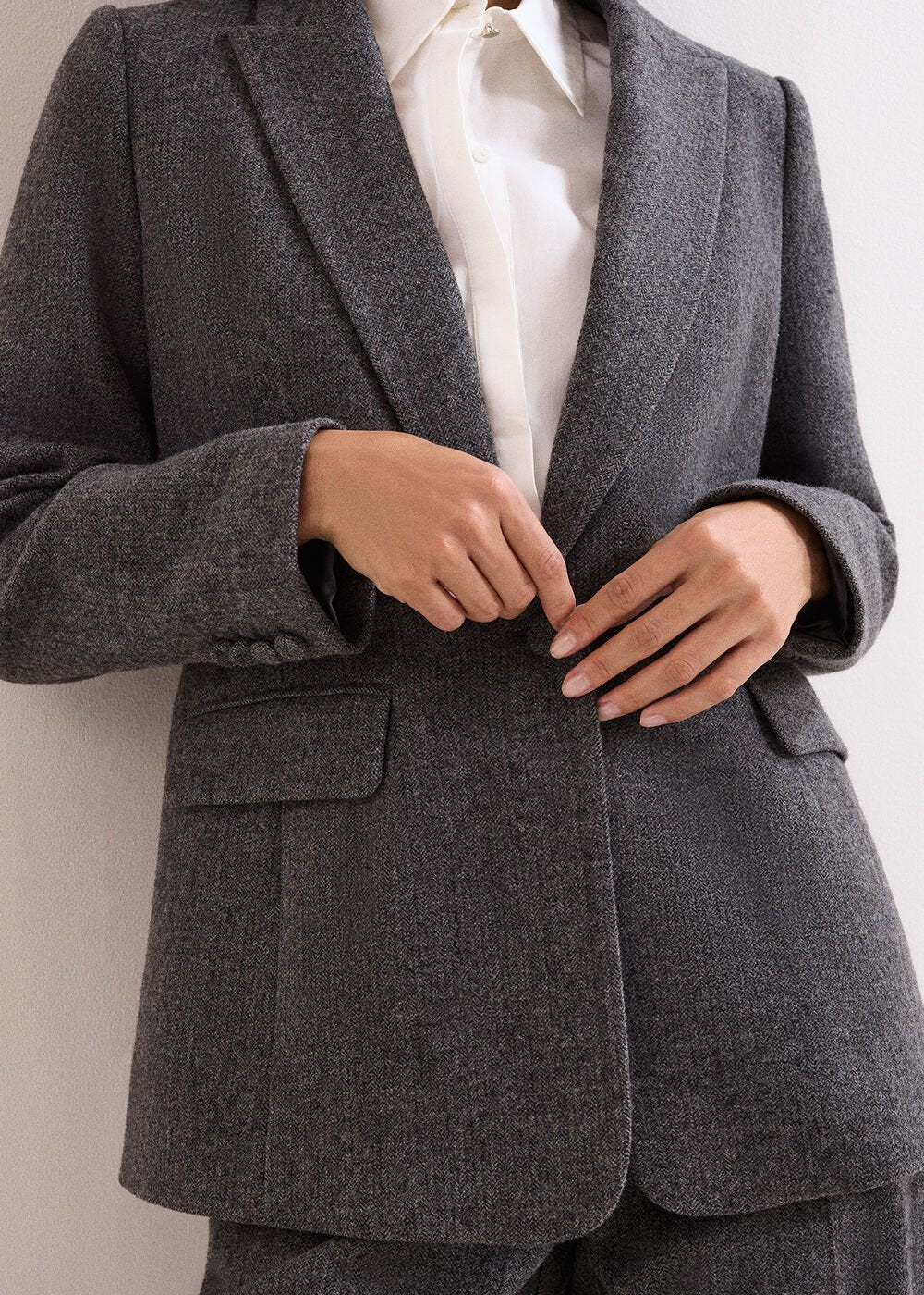 Anise Suit Jacket - Grey
