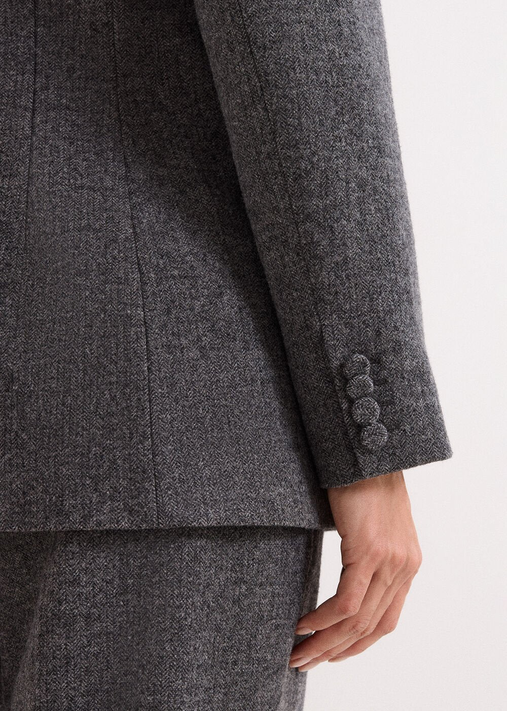 Anise Suit Jacket - Grey