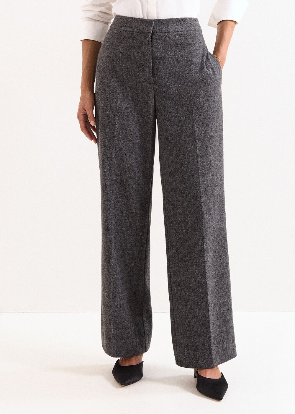 Anise Grey Trouser - Grey