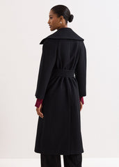 Annabel Collar Coat - Black