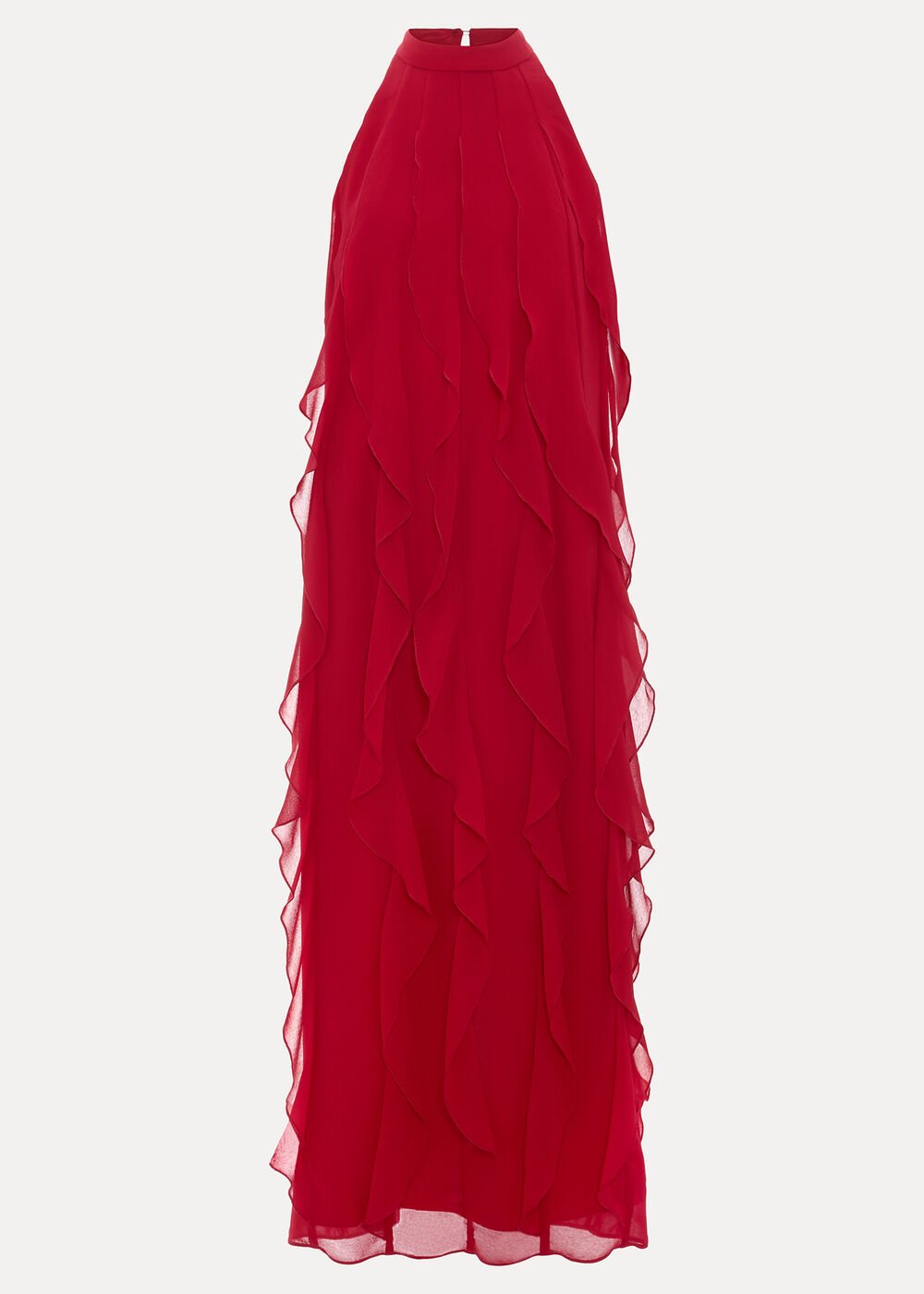 Helena Red Maxi Dress - Red