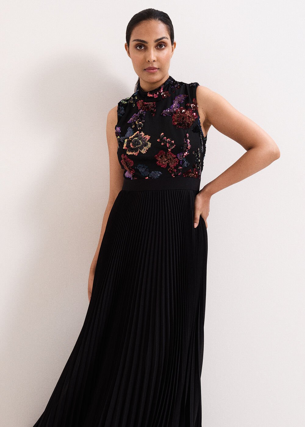 Petite Lela Dress - Black