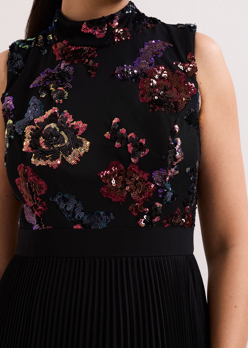 Petite Lela Dress - Black