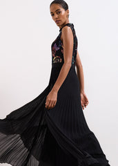 Lela Sequin Dress - Black