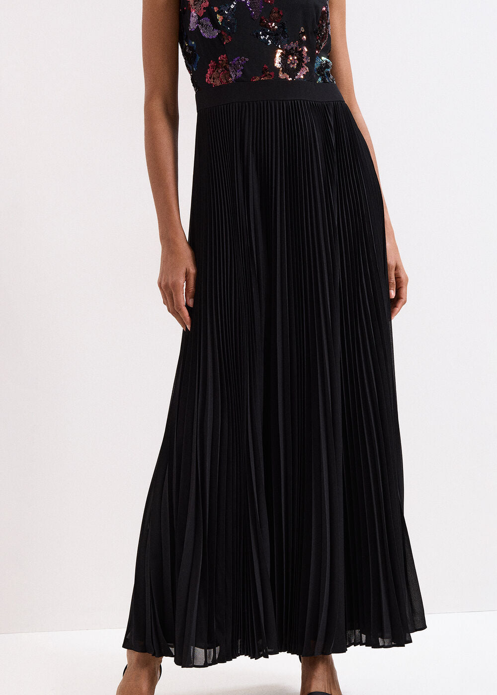 Lela Sequin Dress - Black