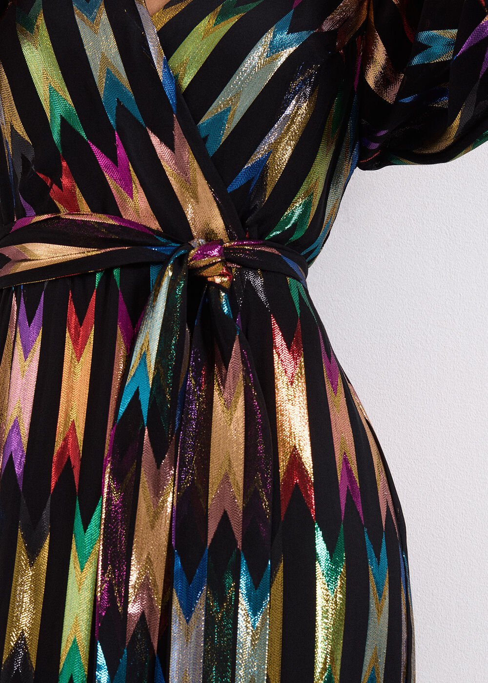Ellia Shimmer Dress - Multi