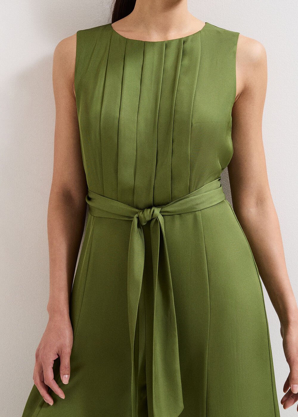 Janine Green Wide Leg Jumpsuit - Green