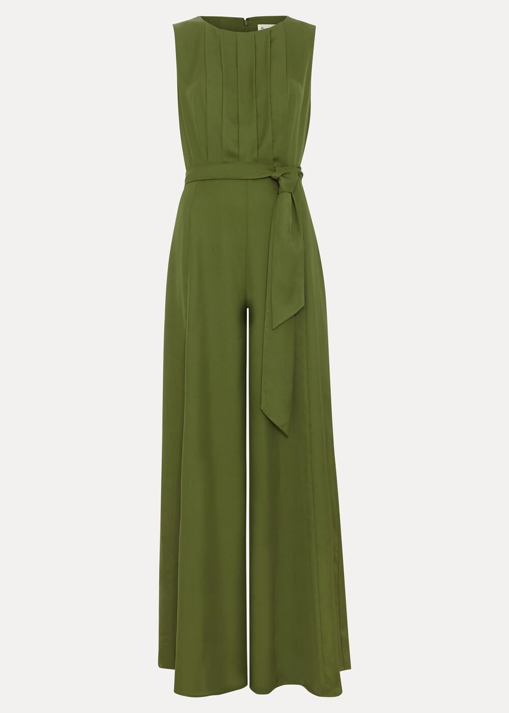 Janine Green Wide Leg Jumpsuit - Green