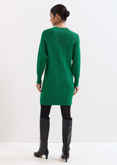 Eleana Green Knit Dress - Green