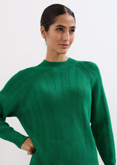 Eleana Green Knit Dress - Green