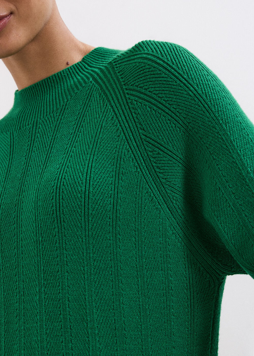 Eleana Green Knit Dress - Green