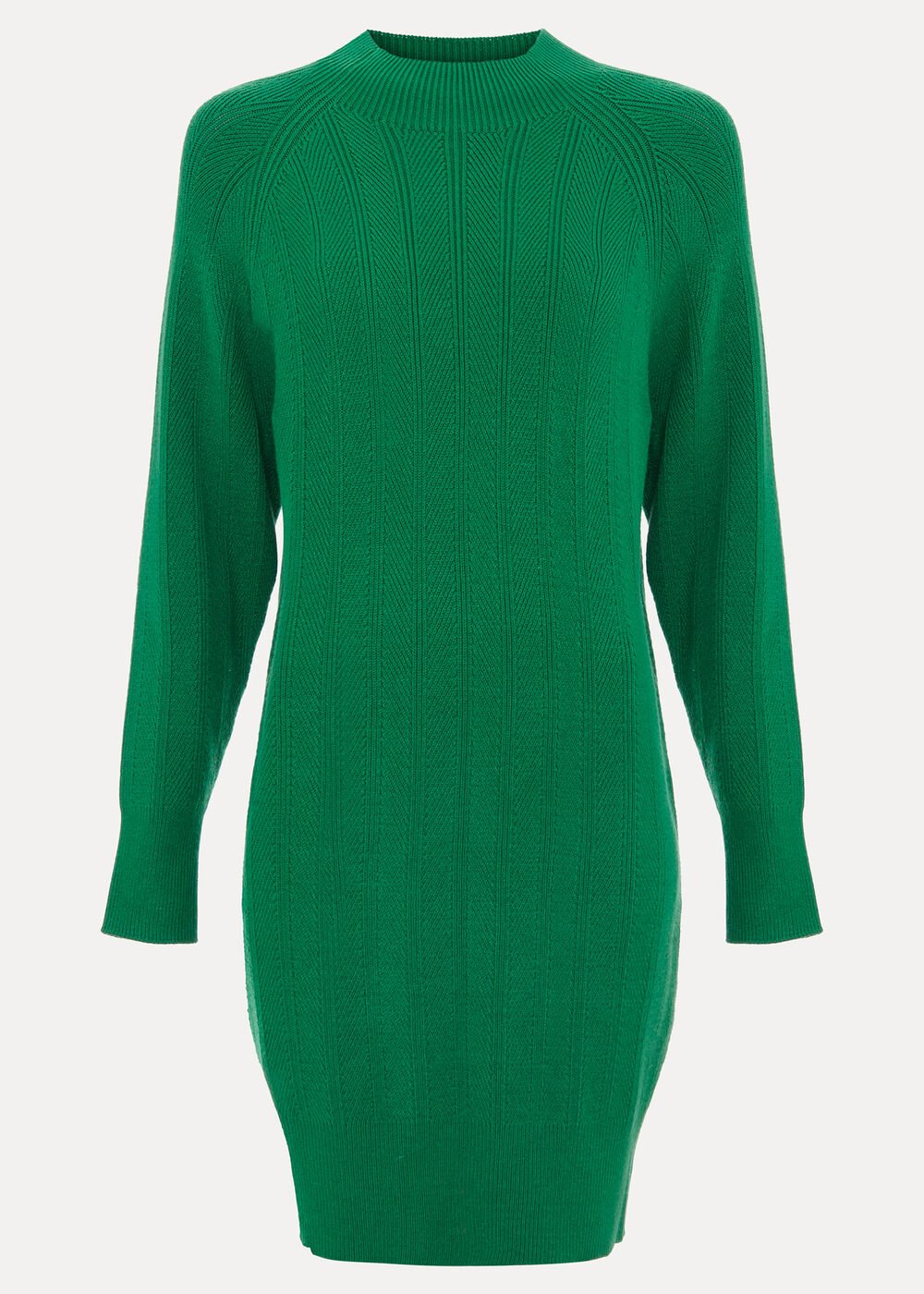 Eleana Green Knit Dress - Green
