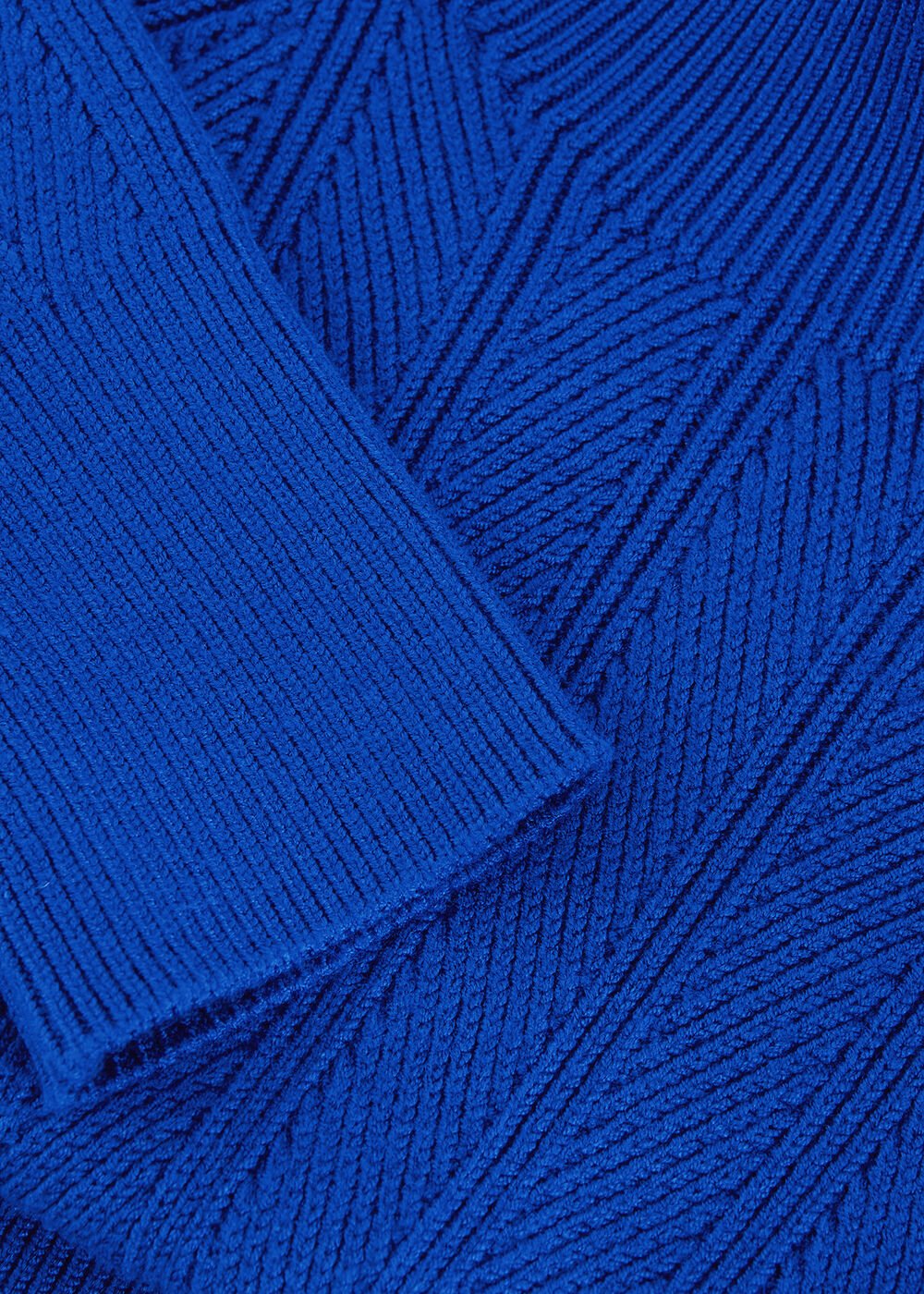 Eleana Blue Knit Dress - Blue