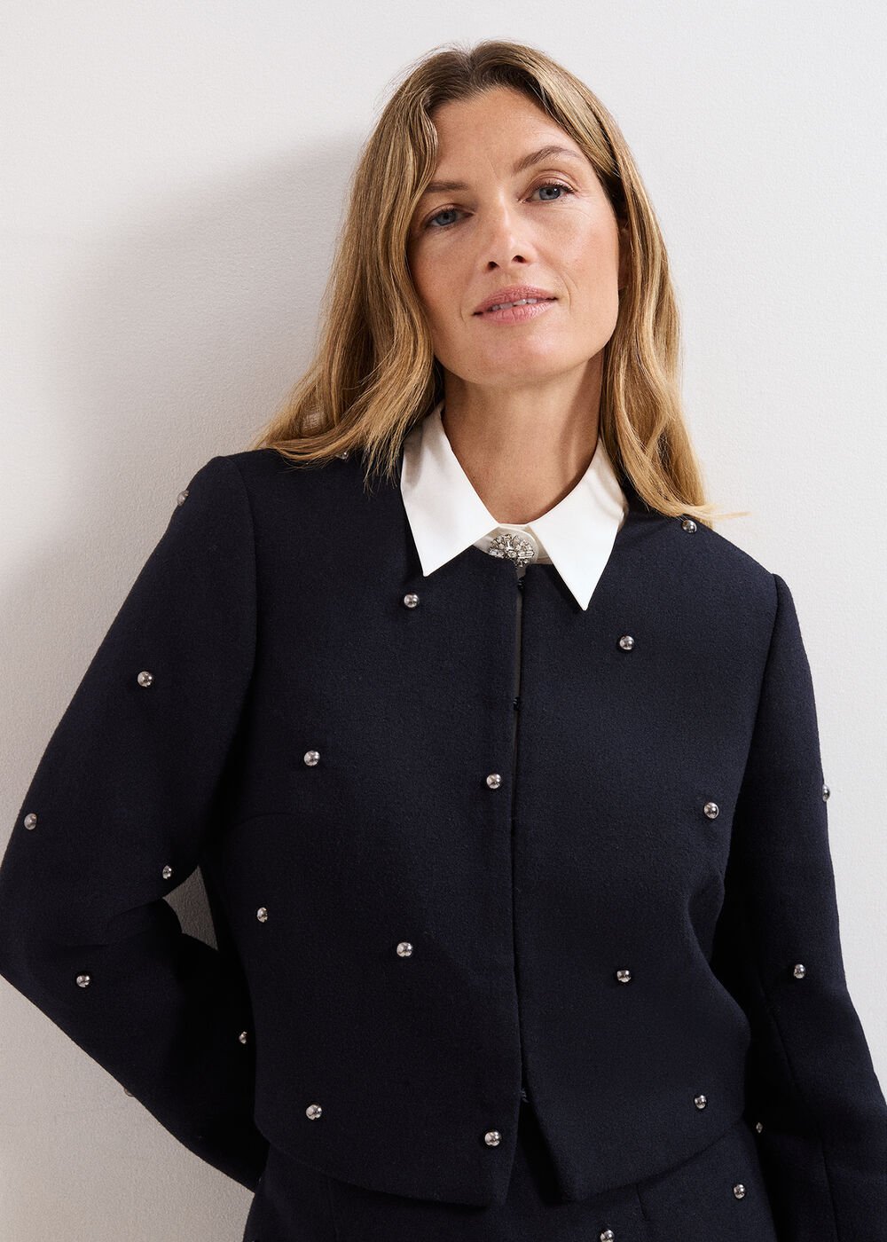 Rue Cropped Jacket - Black