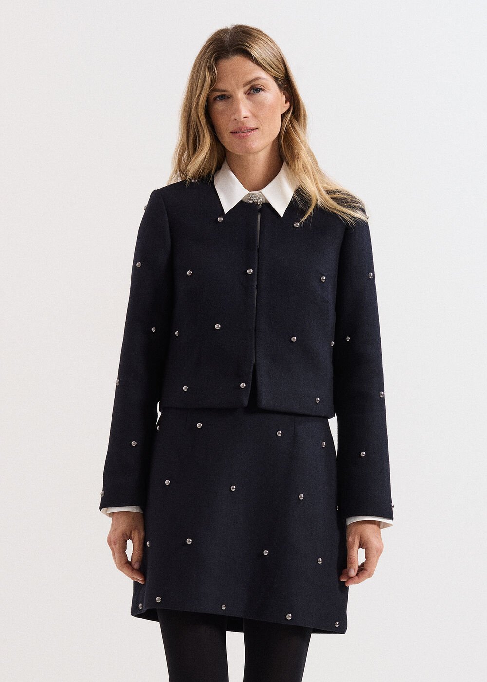 Rue Cropped Jacket - Black