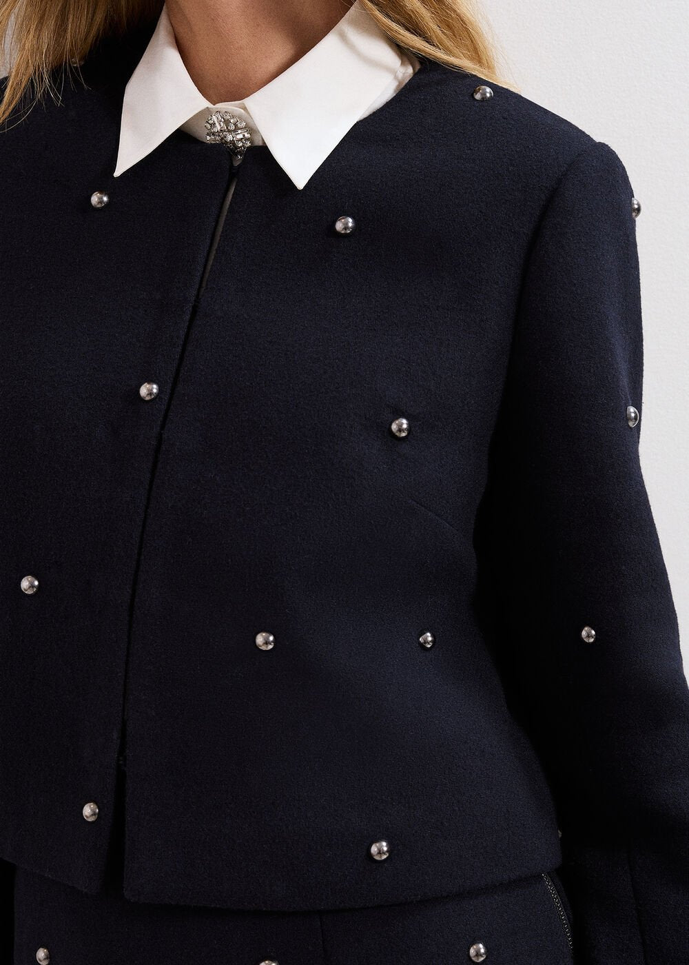 Rue Cropped Jacket - Black