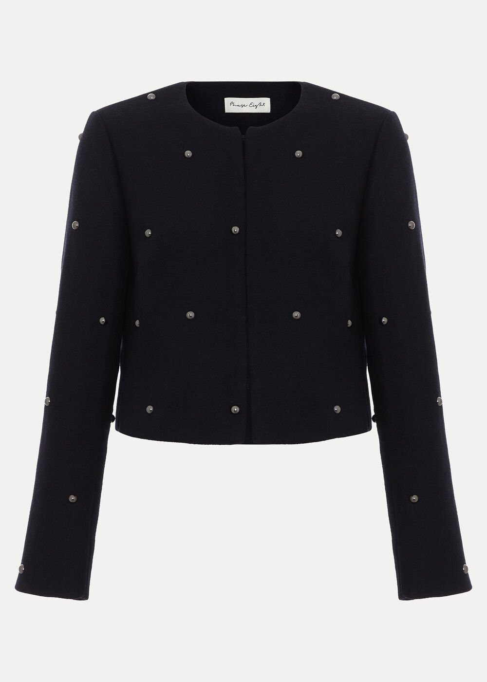 Rue Cropped Jacket - Black