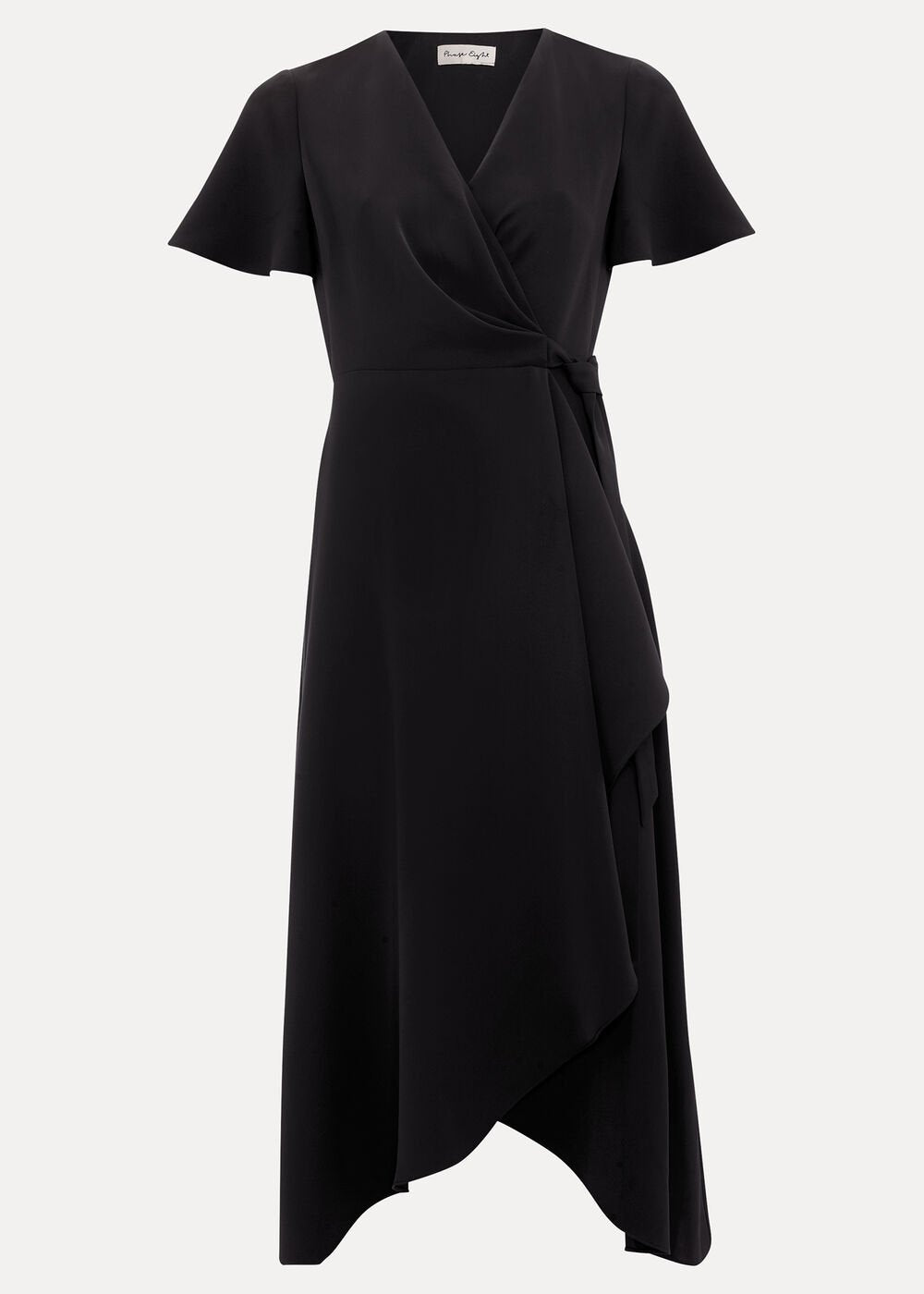 Julissa Wrap Dress - Black