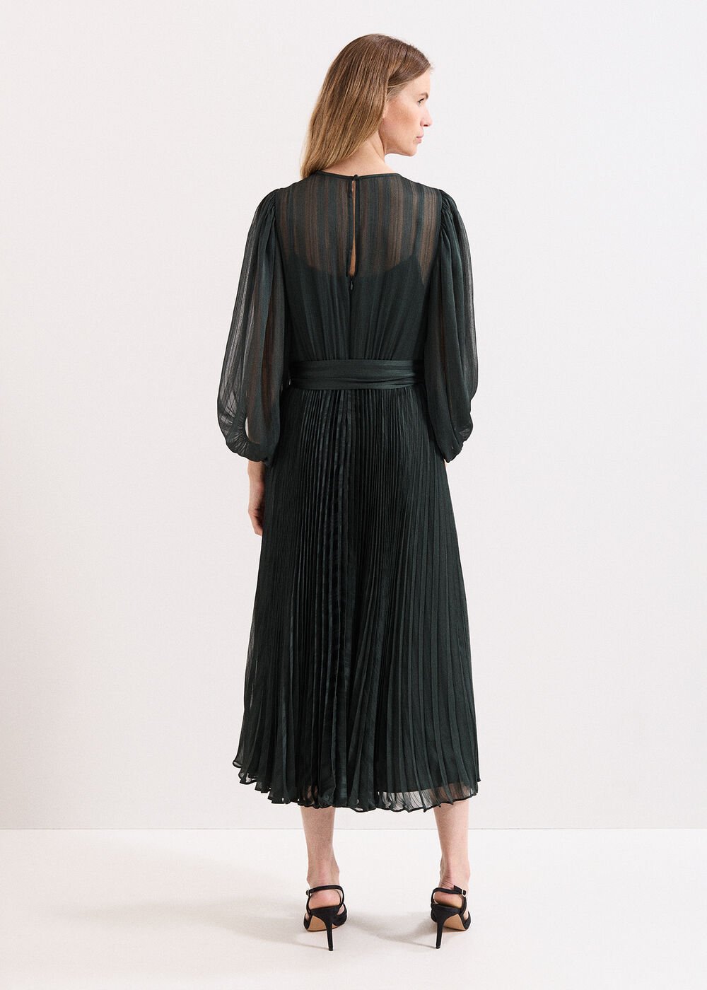 Petite Lucie Dress - Green
