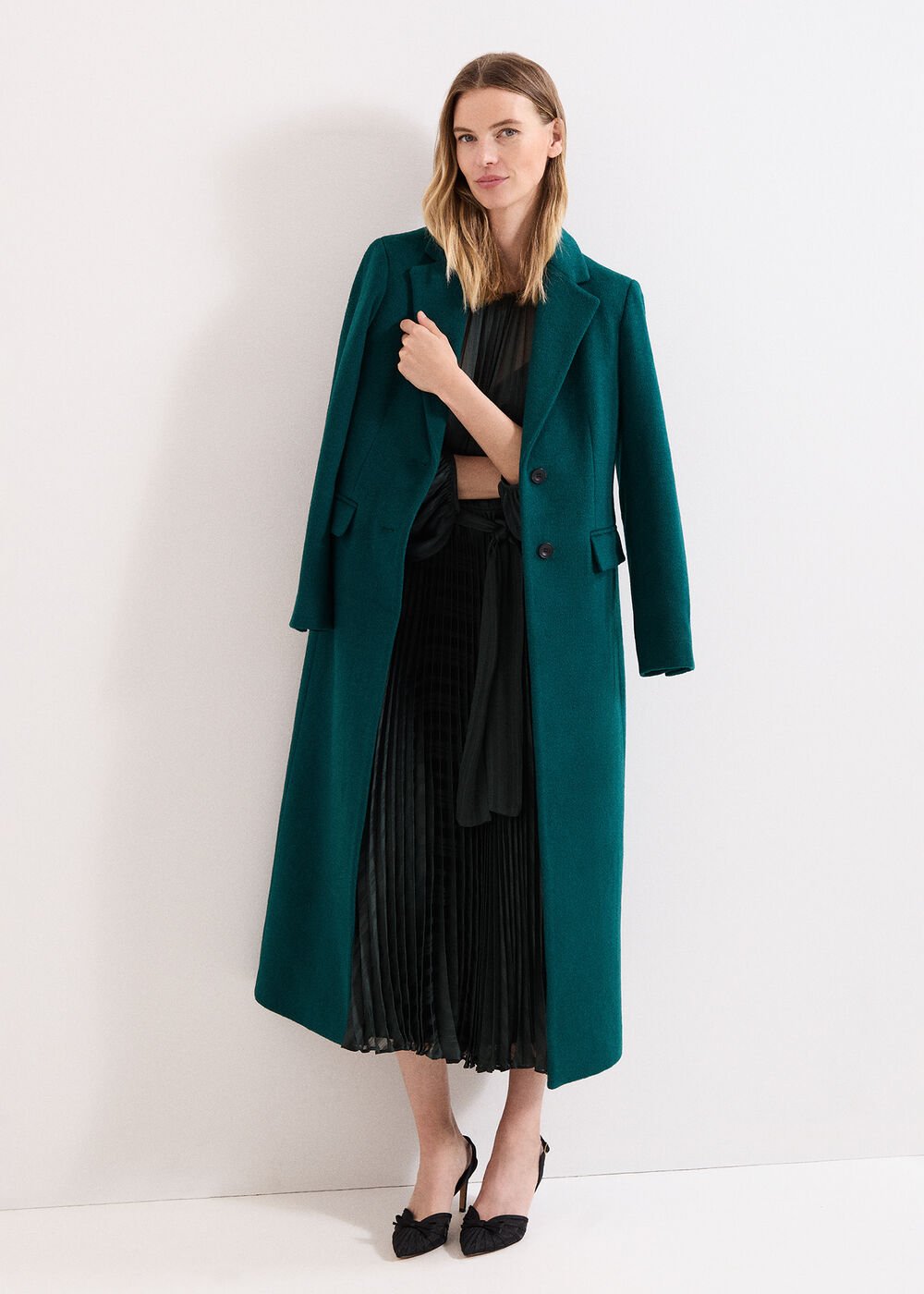 Petite Lucie Dress - Green