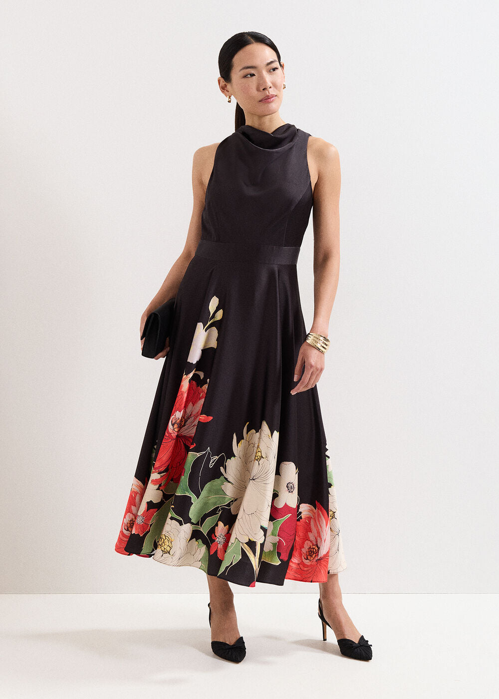 Petite Cheryl Midi Dress - Multi