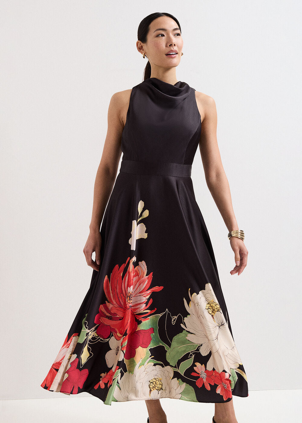 Petite Cheryl Midi Dress - Multi