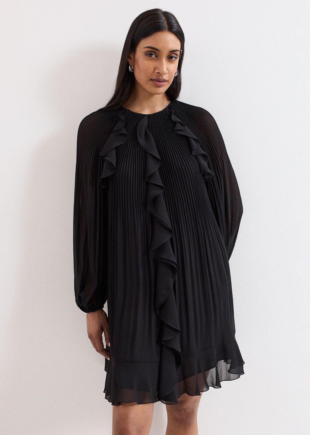 Layla Swing Dress - Black