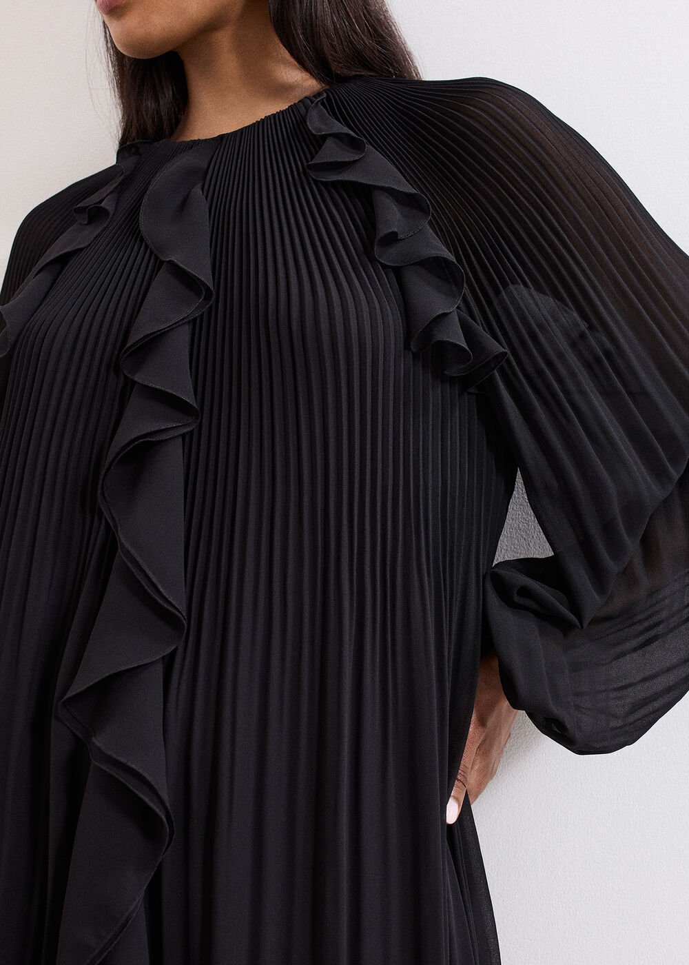 Layla Swing Dress - Black