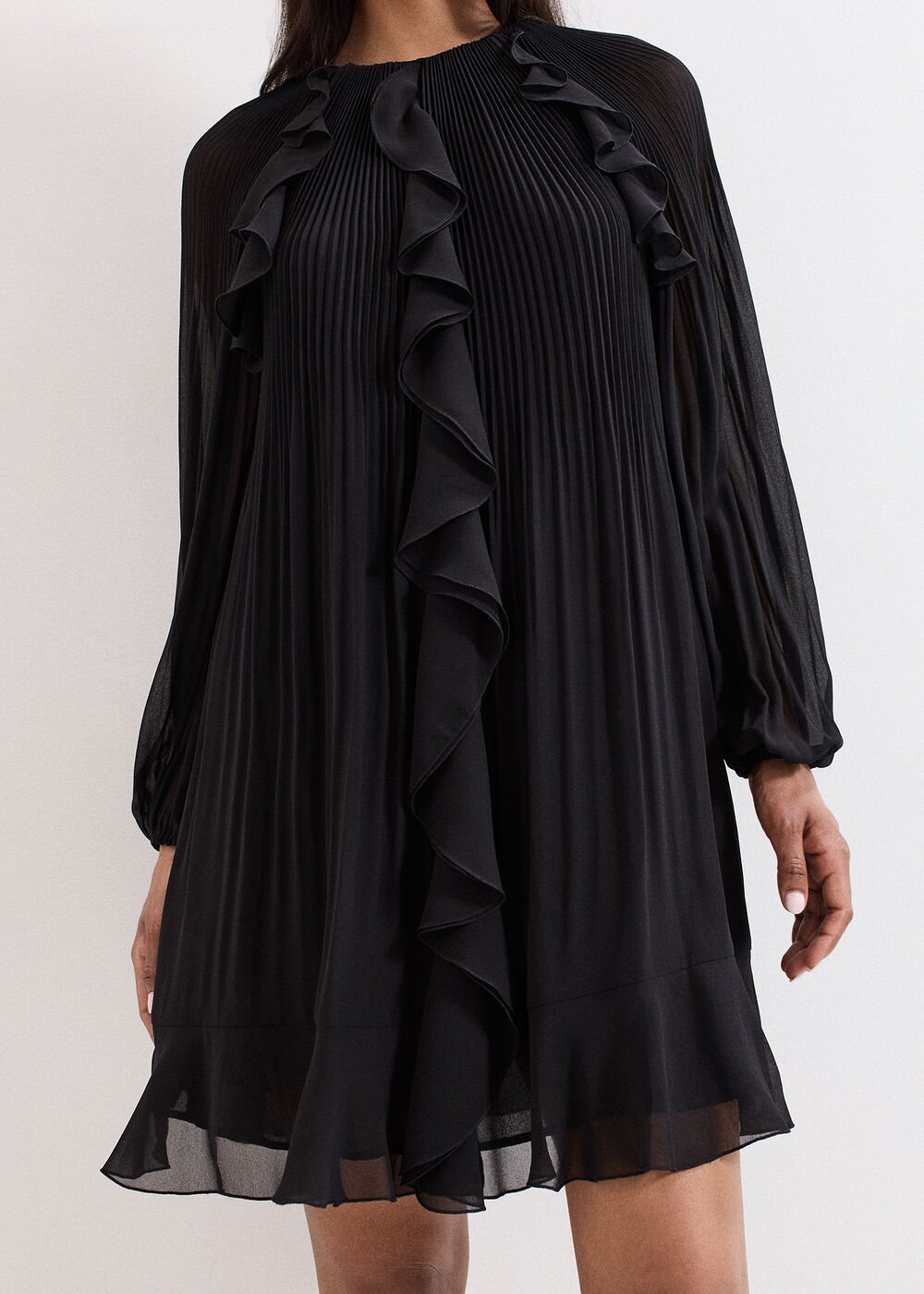 Layla Swing Dress - Black