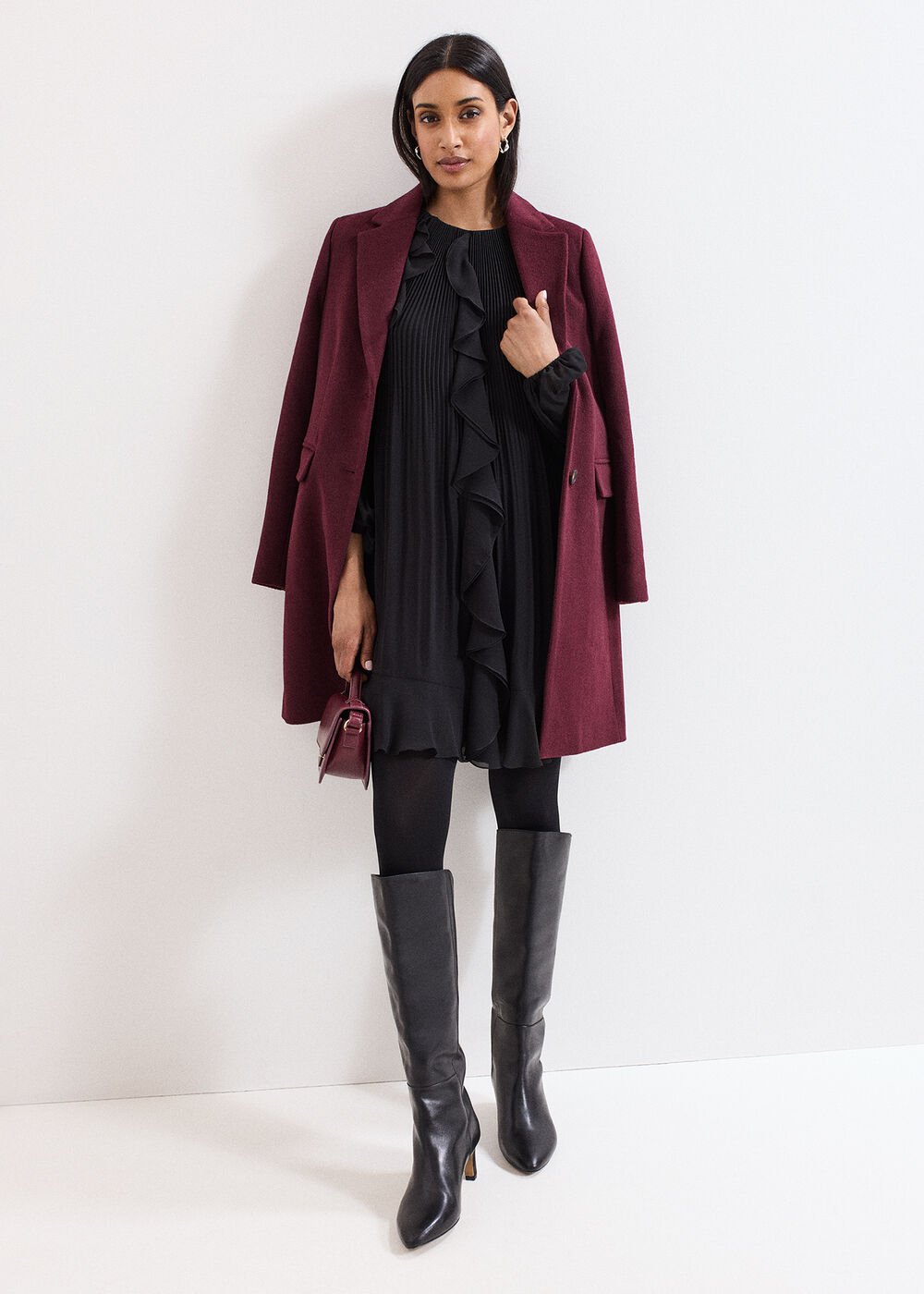 Layla Swing Dress - Black