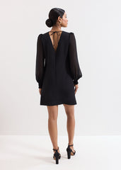 Jamie Bow Dress - Black